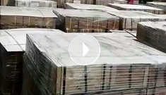 辰力吊裝帶、吊索具產品集裝箱排隊裝箱中，準備出口